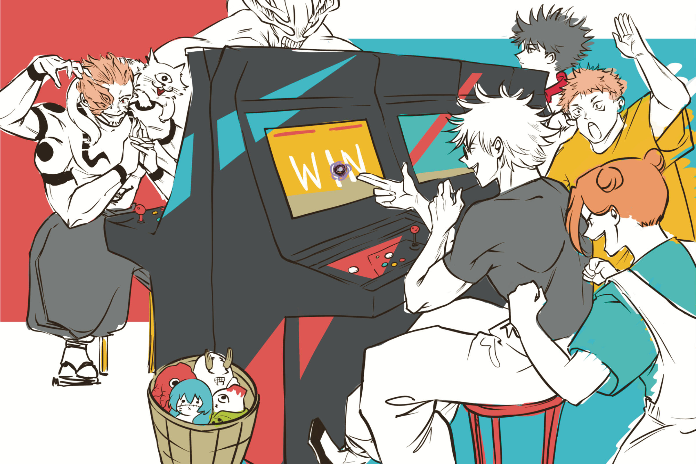 Battle of the Strongest in the Arcade (JJK)