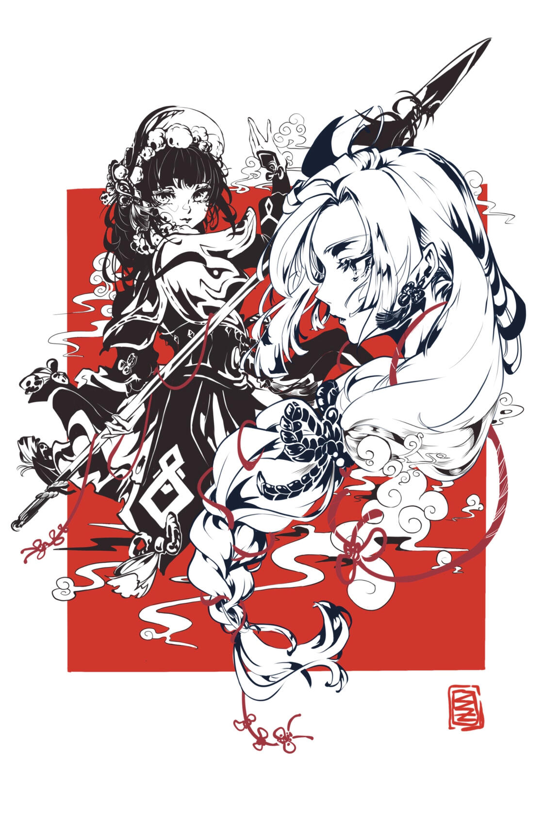 Damsel of Devastation (Shenhe, Genshin Impact)